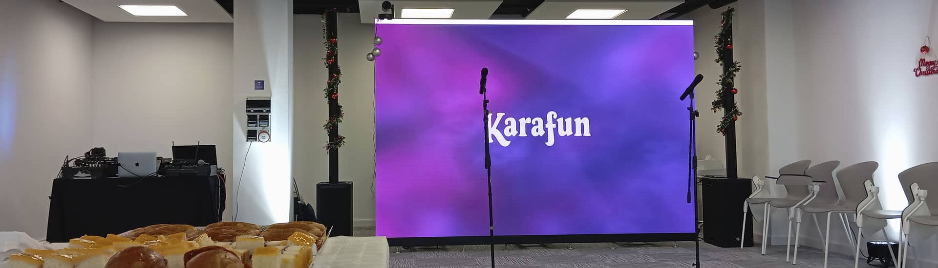 Servicios Audiovisuales para Eventos - Alquiler de Karaoke