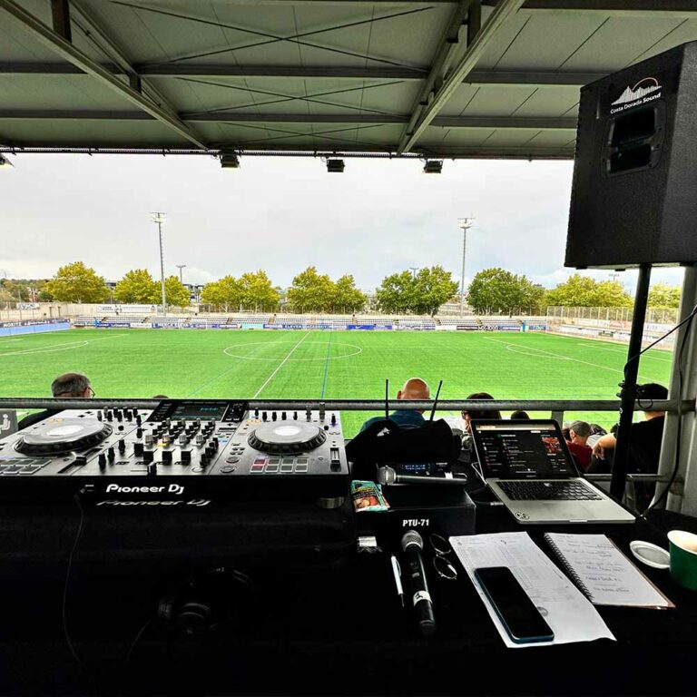 Sonido para evento deportivo